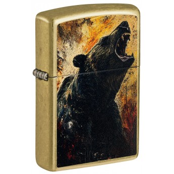 Зажигалка ZIPPO GRIZZLY ROAR DESIGN 46695